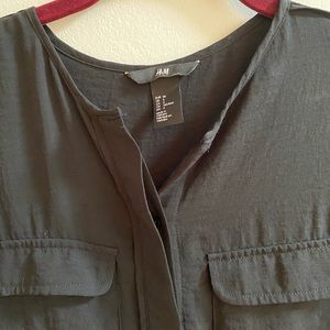 Black H&M size 6 blouse